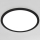 Briloner 7168-015 - LED loftlampe dæmpbar PIATTO LED/22W/230V 3000-6500K diameter 40 cm sort + fjernbetjening