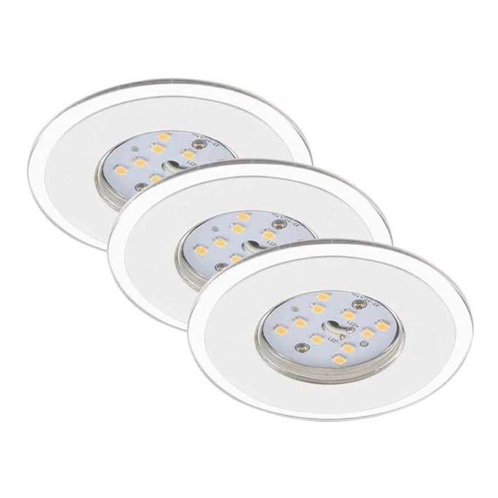 Briloner 7197-036 - 3x LED indbygningslampe til badeværelse dæmpbar LED/4,5W/230V IP44