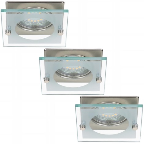 Briloner 7202-032 - SÆT 3x LED badeværelse hængende loftslampe ATTACH 1xGU10/4W/230V