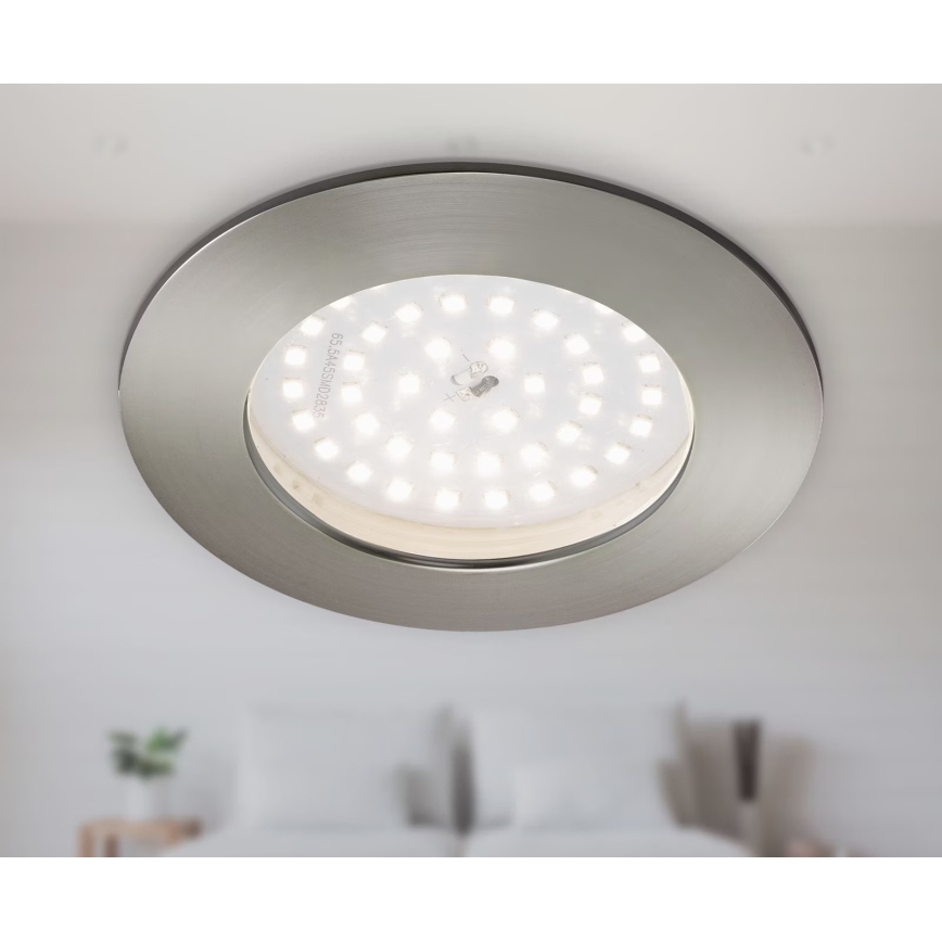 Briloner 7206-012 - LED indbygningslampe til badeværelse LED/10,5W/230V IP44