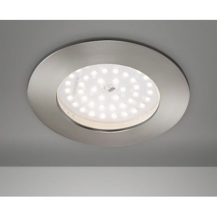 Briloner 7206-012 - LED indbygningslampe til badeværelse LED/10,5W/230V IP44