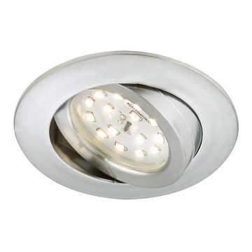 Briloner 7209-019 - LED indbygningslampe til badeværelse ATTACH LED/5W/230V IP23
