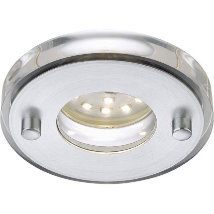 Briloner 7214-019 - LED indbygningslampe til badeværelse ATTACH LED/5W/230V IP44 3000K rund