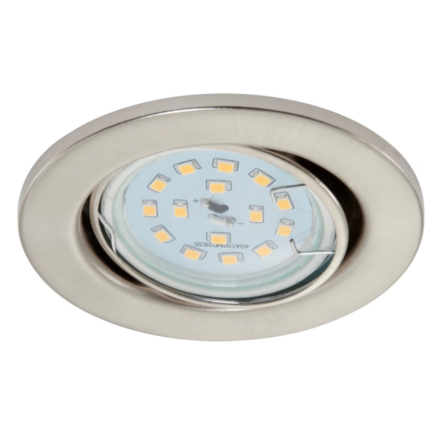 Briloner 7220-032 - 3x LED indbygningslampe til badeværelse FIT 1xGU10/5W/230V
