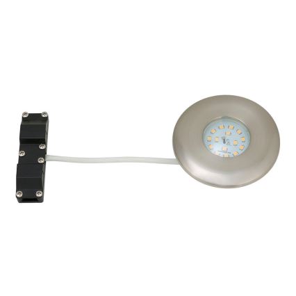 Briloner 7227-012 - LED indbygningslampe til badeværelse LED/5W/230V IP65 mat krom