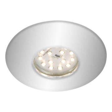 Briloner 7227-018 - LED indbygningsarmatur til badeværelse LED/5W/230V IP65 mat krom