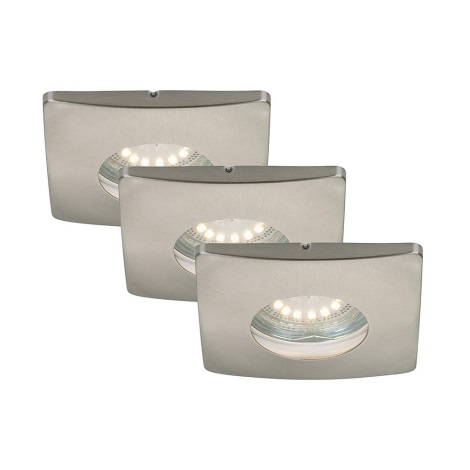 Briloner 7239-032 - 3x LED indbygningsspot til badeværelse ATTACH 1xGU10/4W/230V IP44