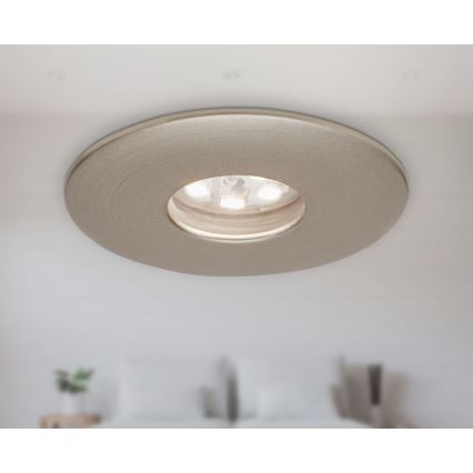 Briloner 7240-032 - SÆT 3x LED indbygningslampe til badeværelse ATTACH LED/1,8W/230V IP44 mat krom