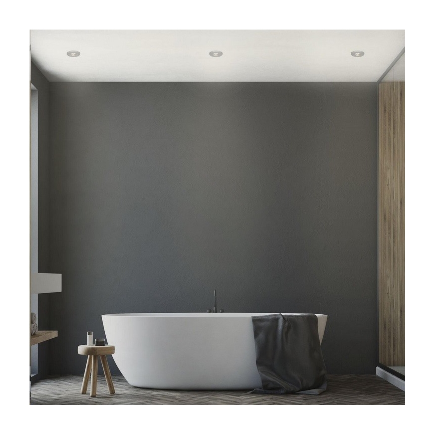Briloner 7240-039 - SÆT 3x LED indbygningslampe til badeværelse LED/1,8W/230V IP44