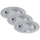 Briloner 7278-034 - 3x LED indbygningsspot til badeværelse 3xLED/5W/230V