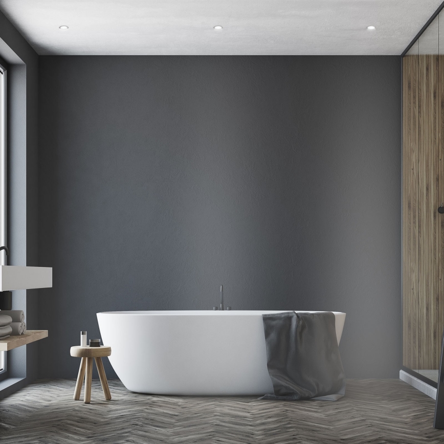 Briloner 7286-016 - LED indbygningslampe til badeværelse LED/12W/230V IP44