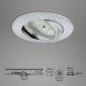 Briloner 7296-019 - LED indbygningslampe til badeværelse dæmpbar LED/6,5W/230V IP23