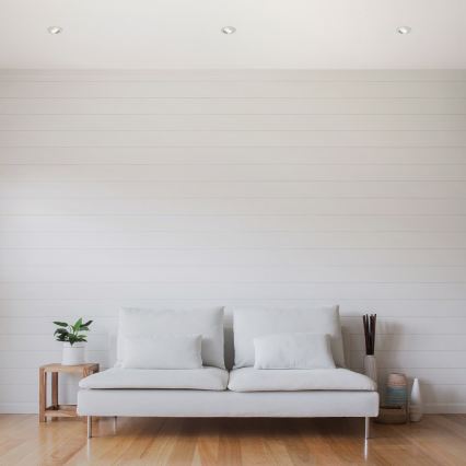 Briloner 7296-039 - Sæt med 3 dæmpbare LED-indbygningsspots til badeværelse LED/6,5W/230V 3000K IP23 mat krom