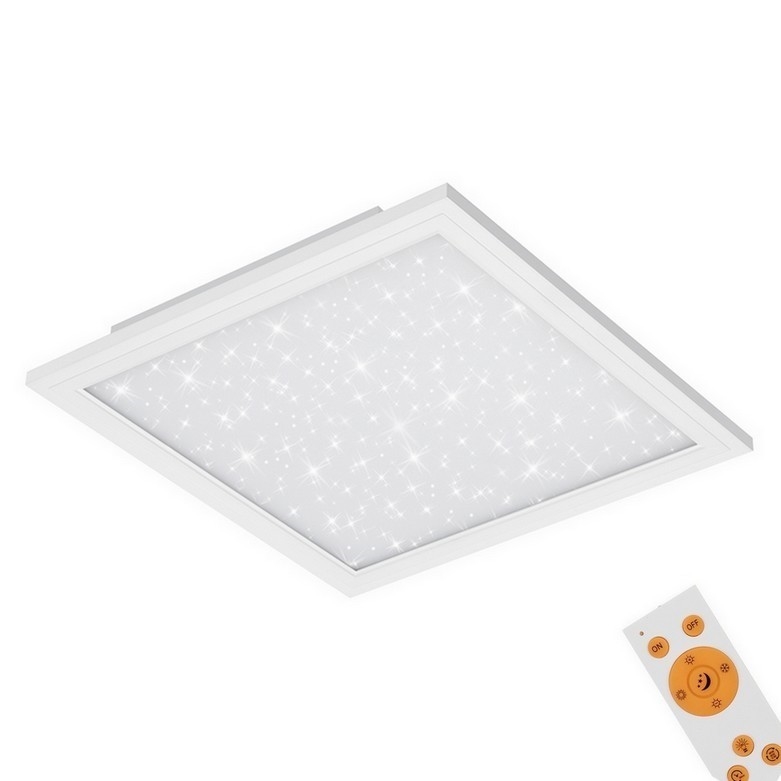 Briloner 7302-016 - LED loftlampe dæmpbar STARRY SKY LED/23W/230V 3000-6000K + fjernbetjening