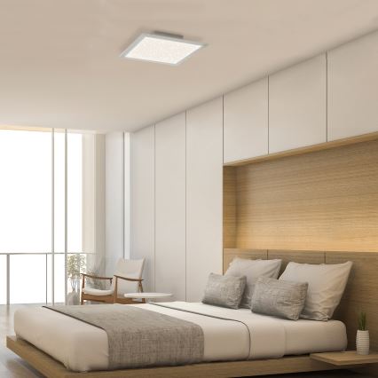 Briloner 7302-016 - LED loftlampe dæmpbar STARRY SKY LED/23W/230V 3000-6000K + fjernbetjening