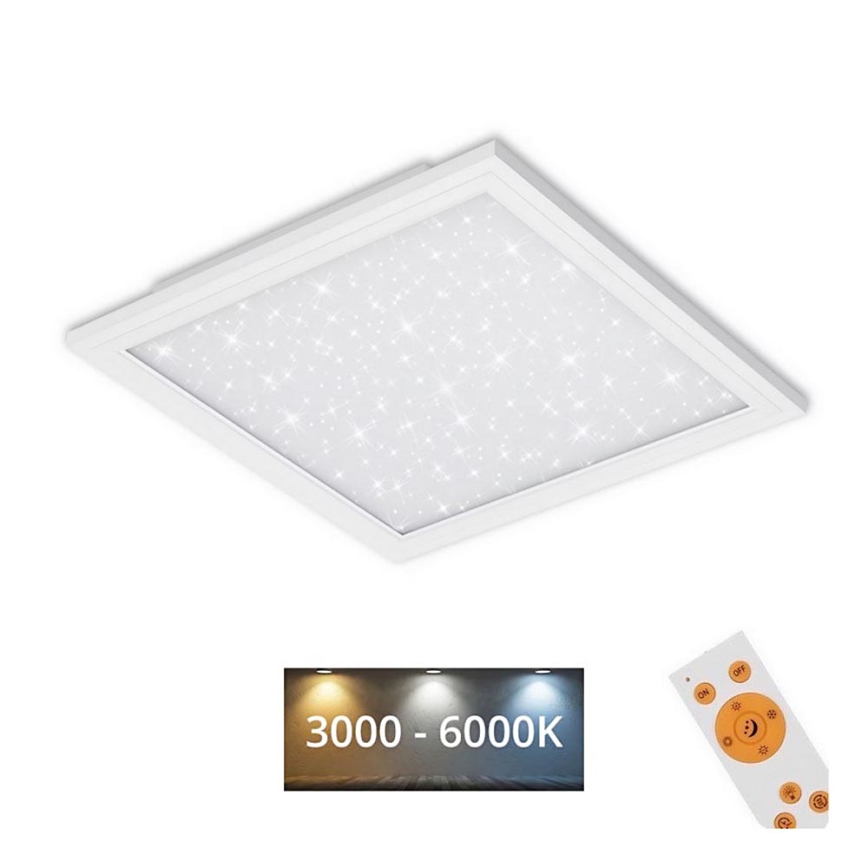 Briloner 7303-016 - LED loftlampe dæmpbar STARRY SKY LED/36W/230V 3000-6000K + fjernbetjening