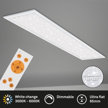 Briloner 7304-016 - LED loftlampe dæmpbar STARRY SKY LED/36W/230V 3000-6000K + fjernbetjening