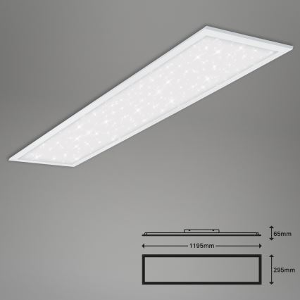 Briloner 7304-016 - LED loftlampe dæmpbar STARRY SKY LED/36W/230V 3000-6000K + fjernbetjening