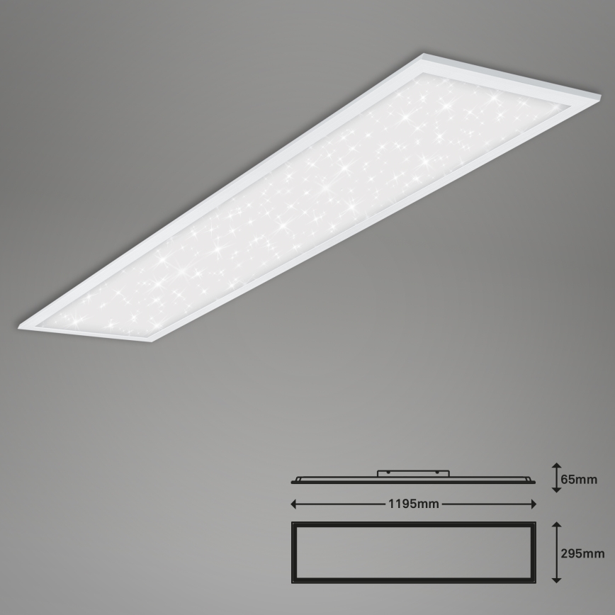 Briloner 7304-016 - LED loftlampe dæmpbar STARRY SKY LED/36W/230V 3000-6000K + fjernbetjening