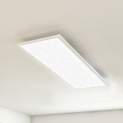 Briloner 7308-016 - LED loftlampe dæmpbar STARRY SKY LED/24W/230V 3000-6000K + fjernbetjening