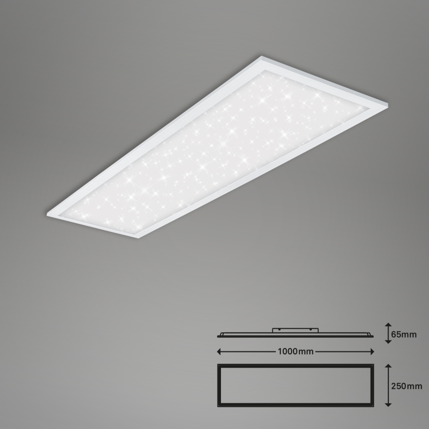 Briloner 7308-016 - LED loftlampe dæmpbar STARRY SKY LED/24W/230V 3000-6000K + fjernbetjening