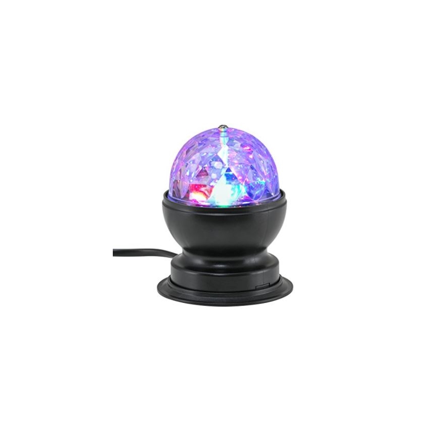 Briloner 7347-015 - LED bord diskokugle DISCO LYS 1xE27 / 3W / 230V