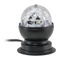 Briloner 7357-015 - LED borddiskokugle DISCO LYS 1xE27 / 3W / 230V