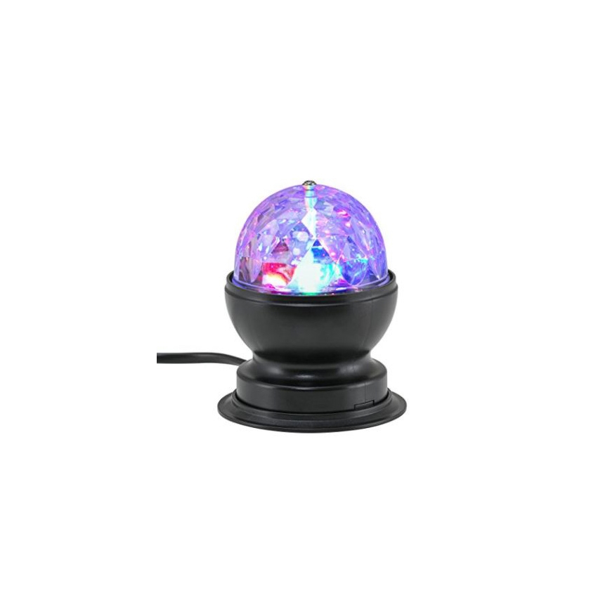 Briloner 7357-015 - LED borddiskokugle DISCO LYS 1xE27 / 3W / 230V