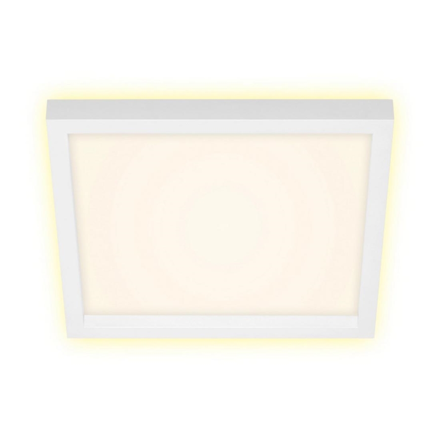 Briloner 7362-016 - LED loftlampe CADRE LED/18W/230V 29,6x29,6 cm hvid
