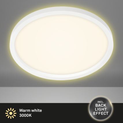 Briloner 7363-016 - LED loftlampe CADRE LED/22W/230V diam. 42,5 cm hvid