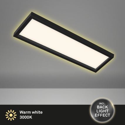 Briloner 7365-015 - LED loftlampe CADRE LED/22W/230V 58,2x20,2 cm sort