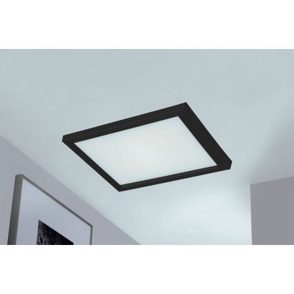 Briloner 7370-015 - LED loftlampe dæmpbar GEO BASIC LED/18W/230V 3000-6500K + fjernbetjening