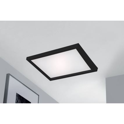 Briloner 7370-015 - LED loftlampe dæmpbar GEO BASIC LED/18W/230V 3000-6500K + fjernbetjening