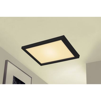 Briloner 7370-015 - LED loftlampe dæmpbar GEO BASIC LED/18W/230V 3000-6500K + fjernbetjening