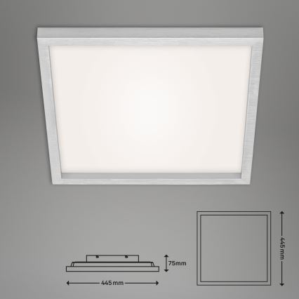 Briloner 7371-014 - LED loftlampe dæmpbar LED/24W/230V 3000-6500K + fjernbetjening