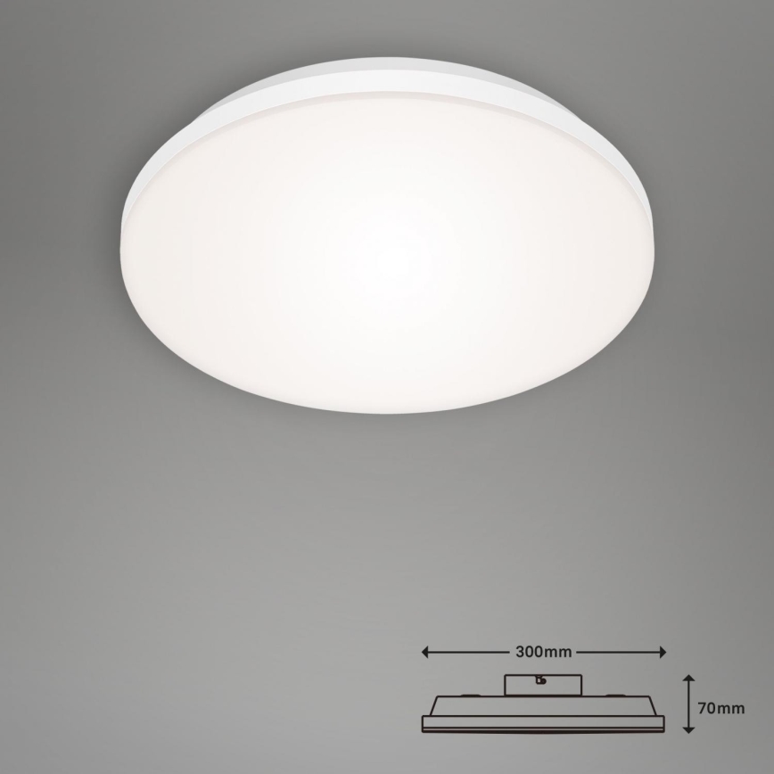 Briloner 7377-016 - LED loftlampe dæmpbar LED/12W/230V 3000-6500K + fjernbetjening
