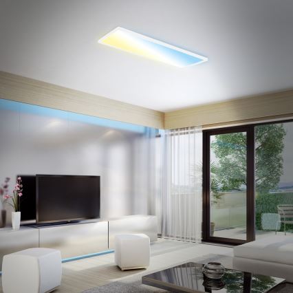 Briloner 7403-016 - LED loftlampe dæmpbar SLIM LED/23W/230V 2700-6500K + fjernbetjening