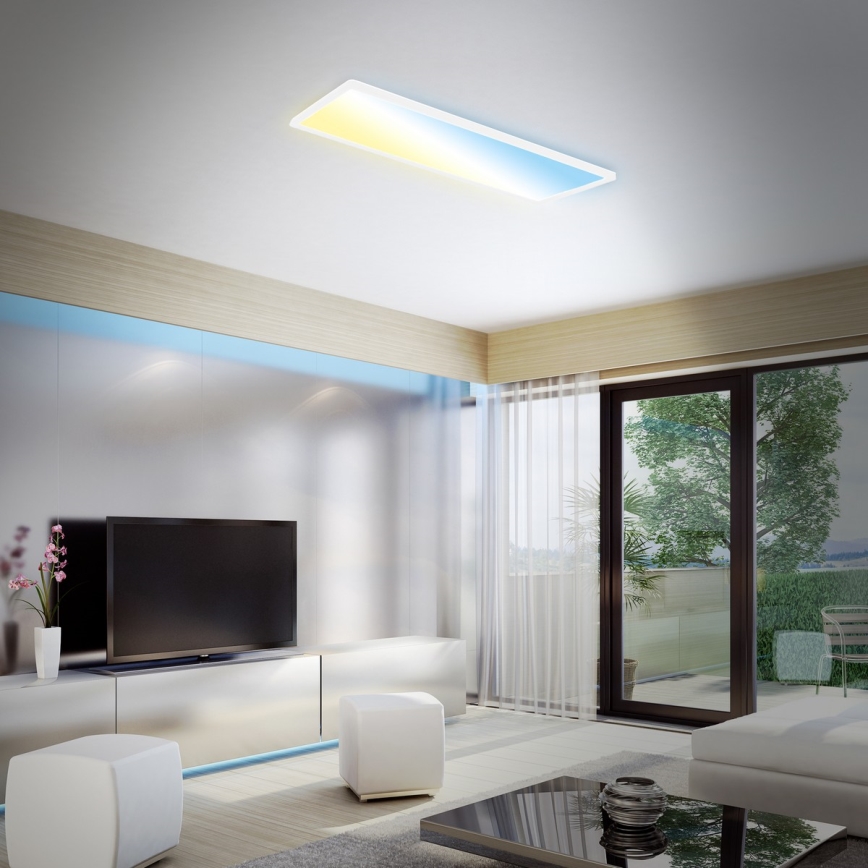 Briloner 7403-016 - LED loftlampe dæmpbar SLIM LED/23W/230V 2700-6500K + fjernbetjening