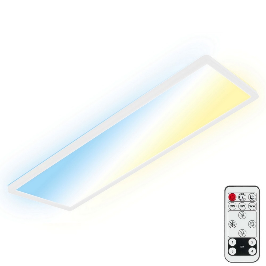 Briloner 7403-016 - LED loftlampe dæmpbar SLIM LED/23W/230V 2700-6500K + fjernbetjening
