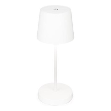 Briloner 7423016 - Udendørs LED bordlampe dæmpbar og genopladelig LED/2,6W/5V 2000mAh IP44 hvid