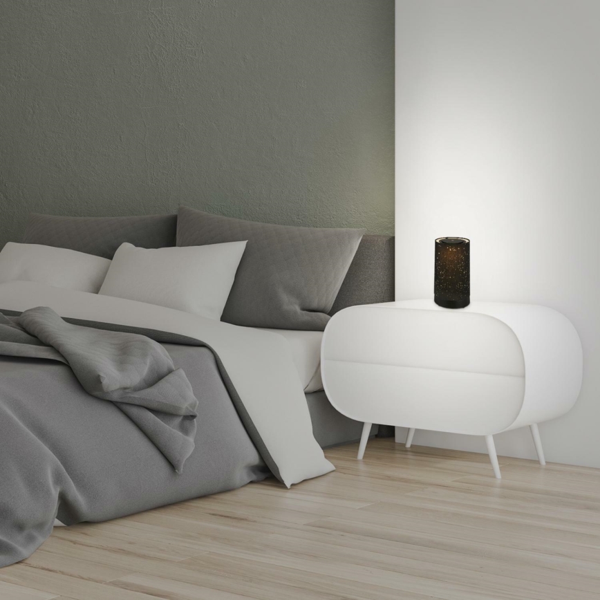 Briloner 7449-015 - Udendørs LED lampe m. touch-funktion dæmpbar STARRY SKY LED/3W/5V IP44 sort