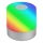 Briloner 7462014 - Udendørs LED bordlampe m. RGB-farver genopladelig LED/1,5W/5V IP44 1200 mAh mat krom