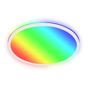 Briloner 7494016 - LED RGBW Dæmpbar loftlampe SMART LED/22W/230V 4000K Ø 42 cm Wi-Fi Tuya + fjernbetjening
