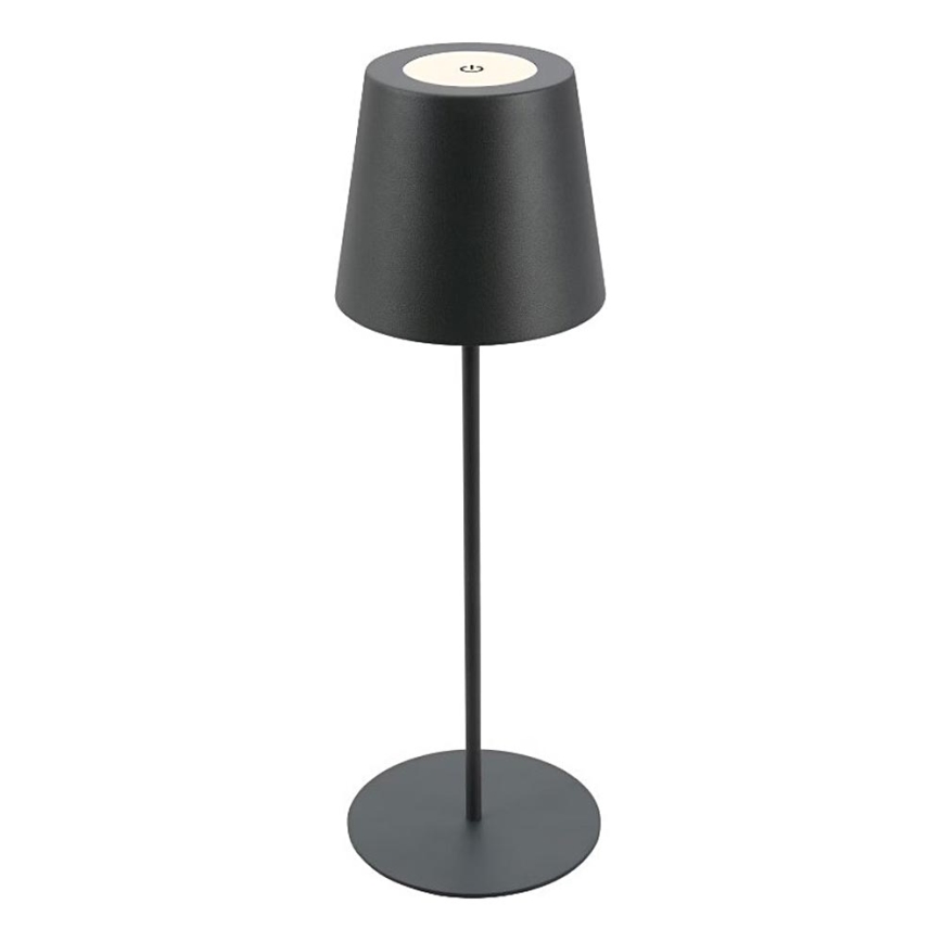 Briloner 7508015 - Udendørs LED bordlampe dæmpbar og genopladelig 2-i-1 LED/2,5W/5V IP44 antracit