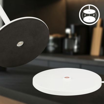 Briloner 7517016 - LED RGBW dæmpbar genopladelig udendørs bordlampe CILANO LED/3W/5V IP44 2000 mAh hvid