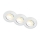 Briloner 7586036 - Sæt med 3 LED indbygningsspots til badeværelset KLIRA LED/4,9W/230V 2500/3000/4000K IP23 hvid
