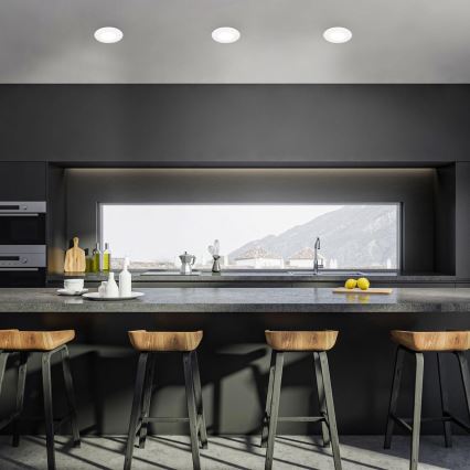 Briloner 7598036 - SÆT 3x LED indbygningslampe til badeværelse LED/4,9W/230V IP44 2700/4000/6500K hvid