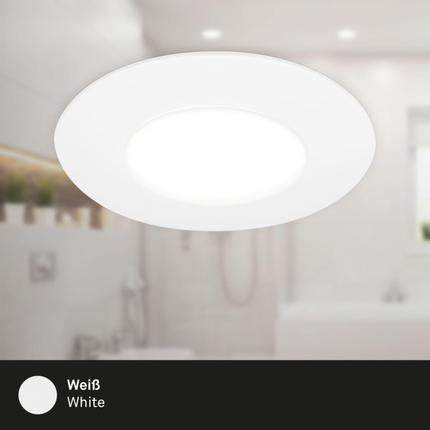 Briloner 7598036 - SÆT 3x LED indbygningslampe til badeværelse LED/4,9W/230V IP44 2700/4000/6500K hvid