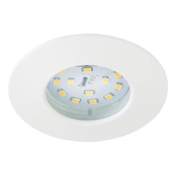 Briloner 8316-016 - LED dæmpbar indbygningsarmatur til badeværelse LED/5,5W/230V IP44 hvid
