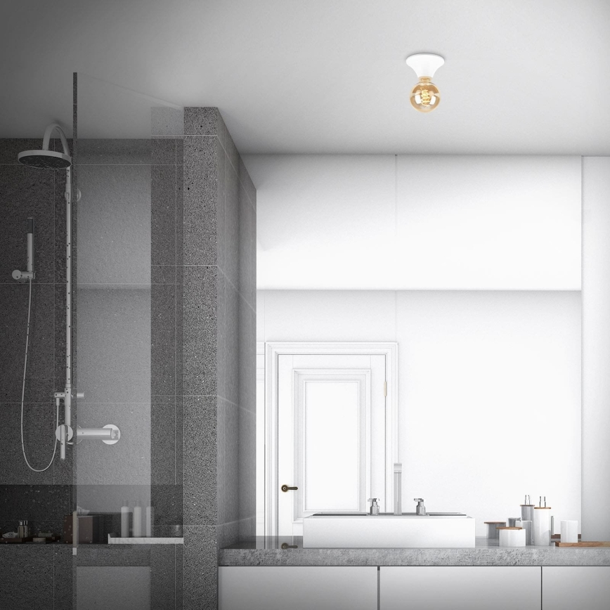 Briloner - Badeværelsesloftlampe 1xE27/10W/230V IP44 hvid
